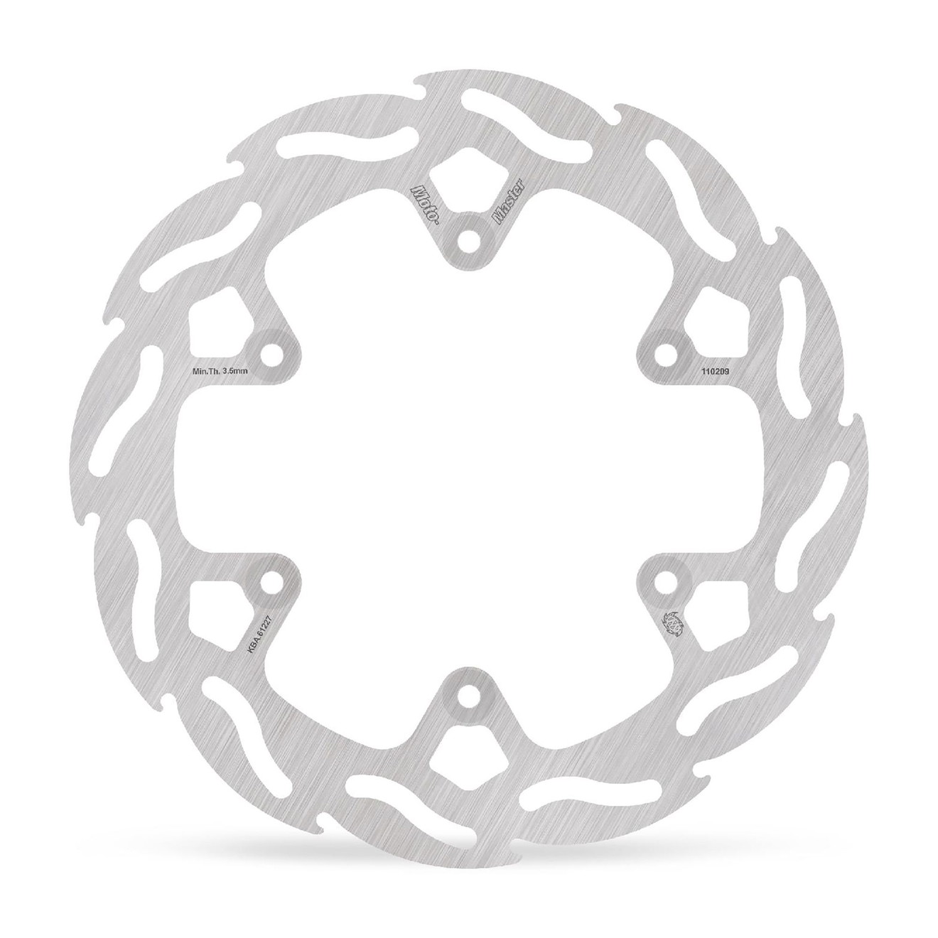 Moto-Master Bremsscheibe Flame hinten starr mit ABE