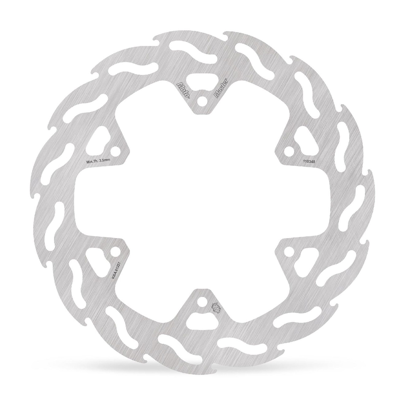 Moto-Master Bremsscheibe Flame hinten starr mit ABE
