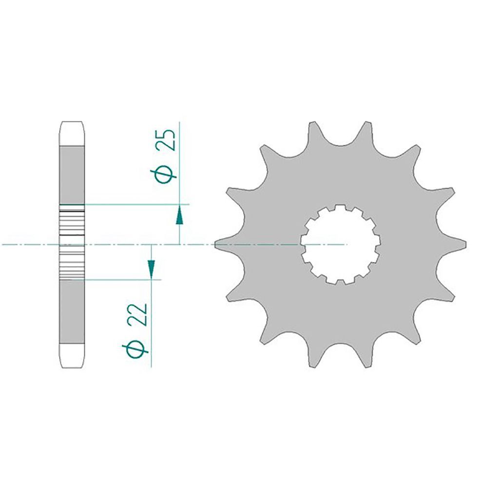 AFAM Ritzel #530 13 Zähne