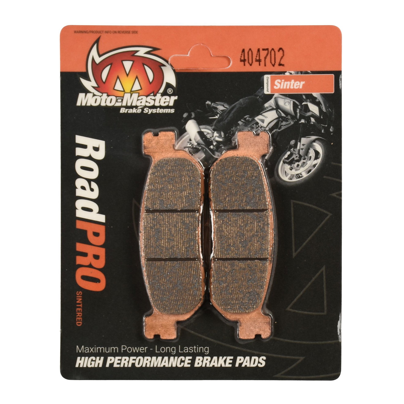Moto-Master Bremsbelag RoadPRO Sinter hinten