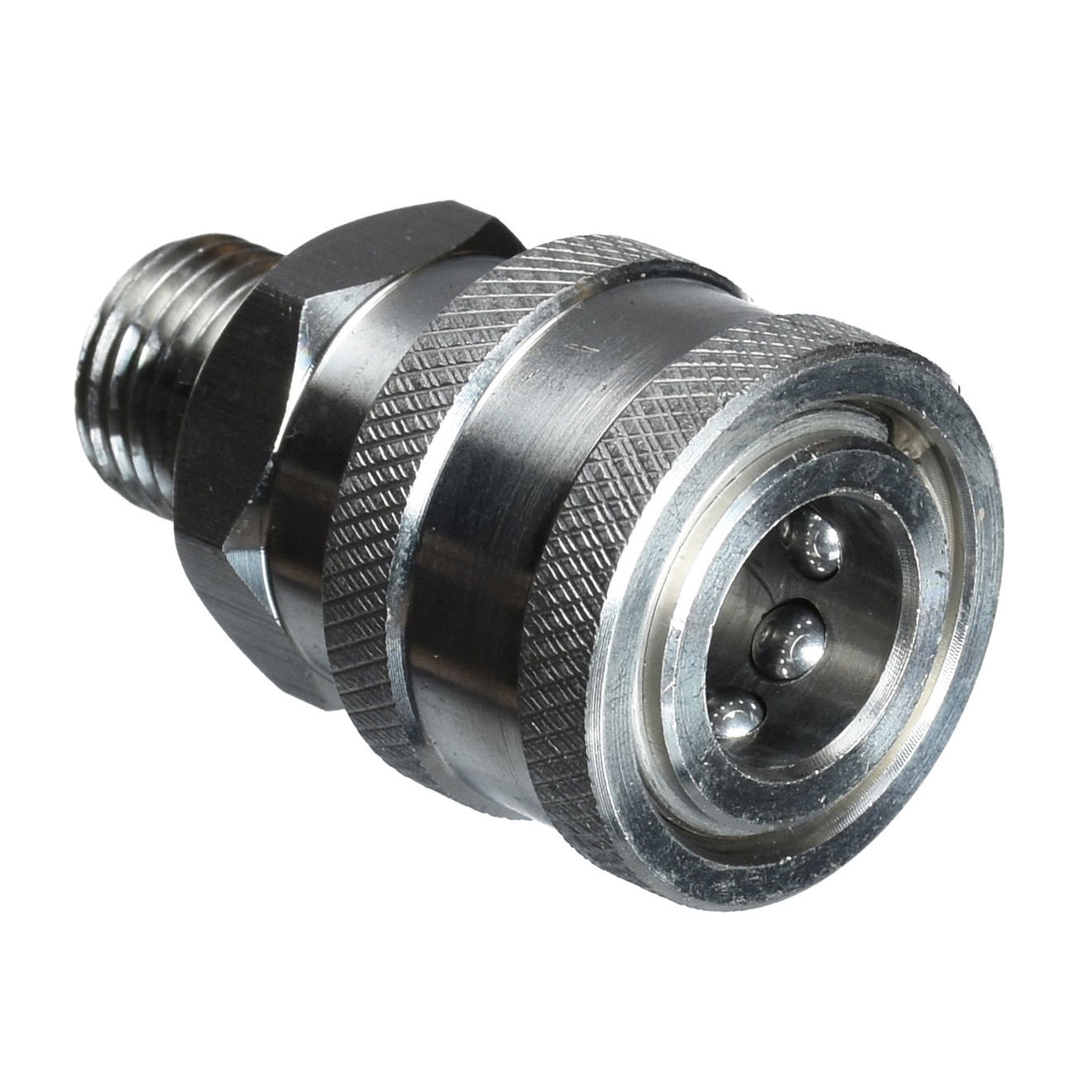 DP Pro 1/4in Stainless Steel Quick Connect Coupling M for MTM Hydro