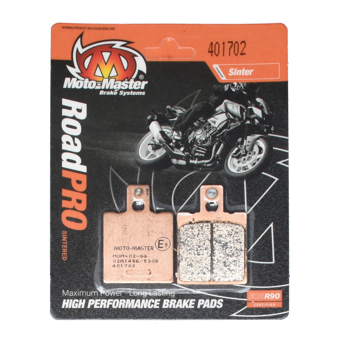 Moto-Master Bremsbelag RoadPRO Sinter hinten