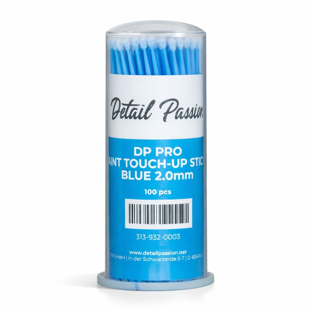 DP Pro Lacktupfer Retuschierstäbchen blue 2.0mm 100 Stück