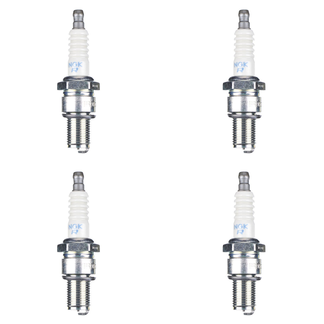 NGK Zündkerze BR9EG feste Mutter 4015 4er Set