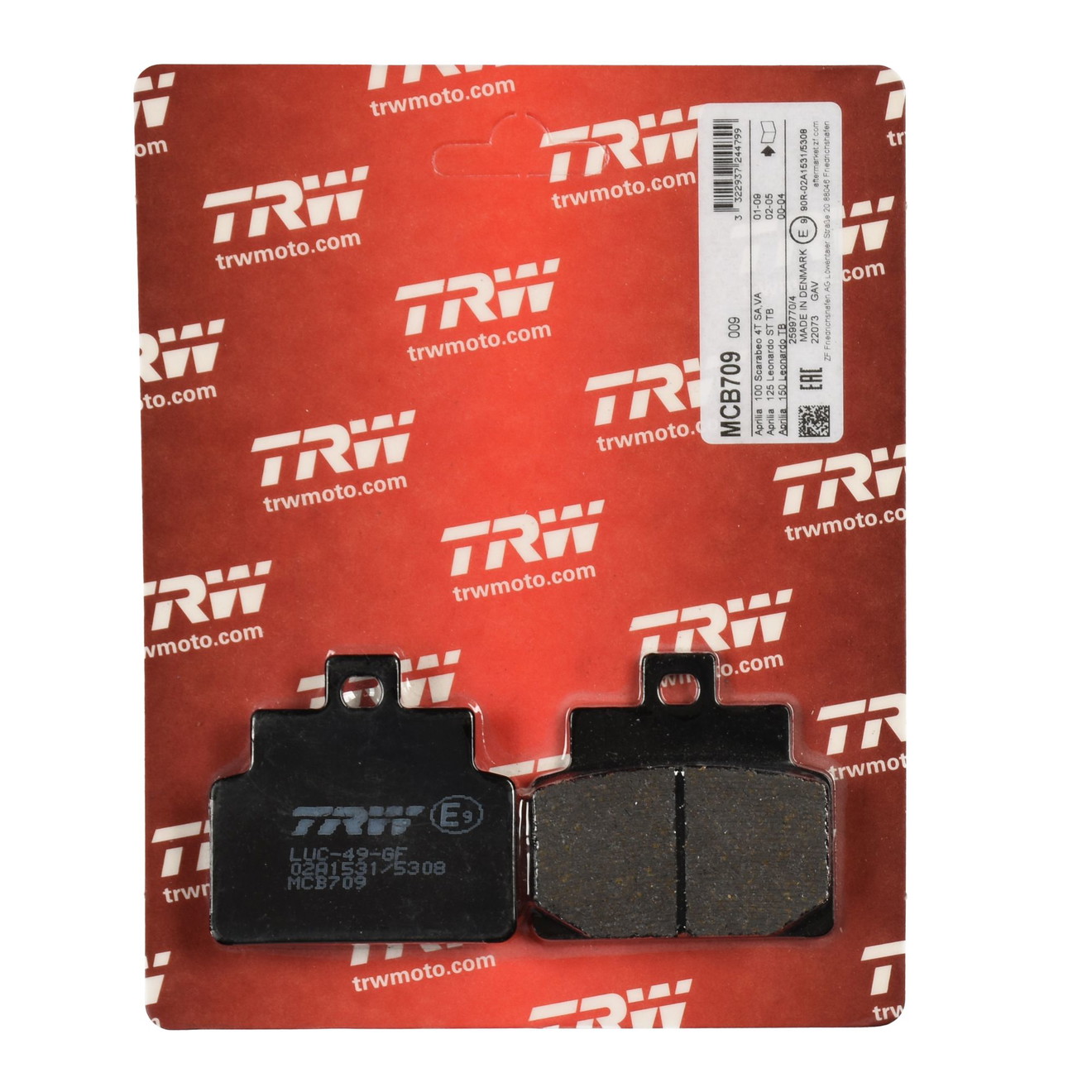 TRW Bremsbelag organisch