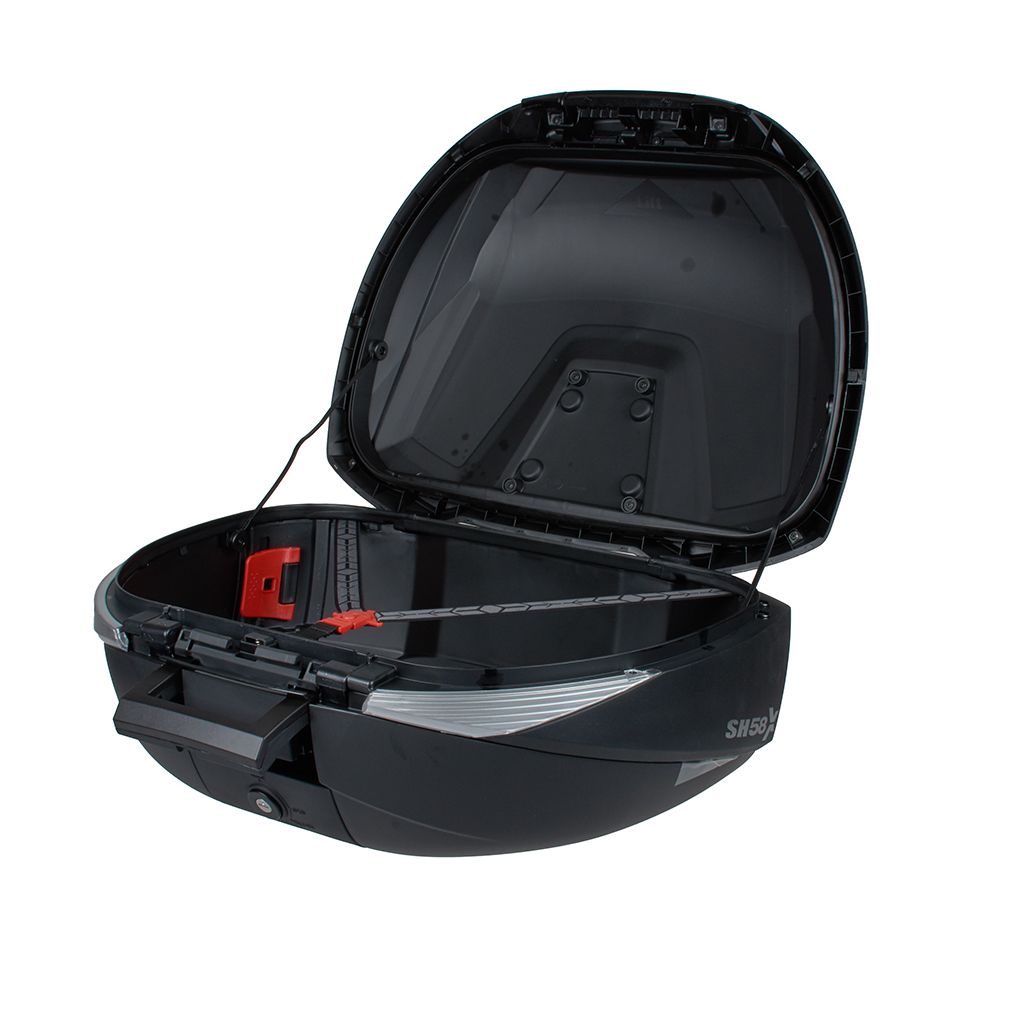 SHAD Topcase SH58X carbon Variabel von 46-58 Liter mit Trägerplatte