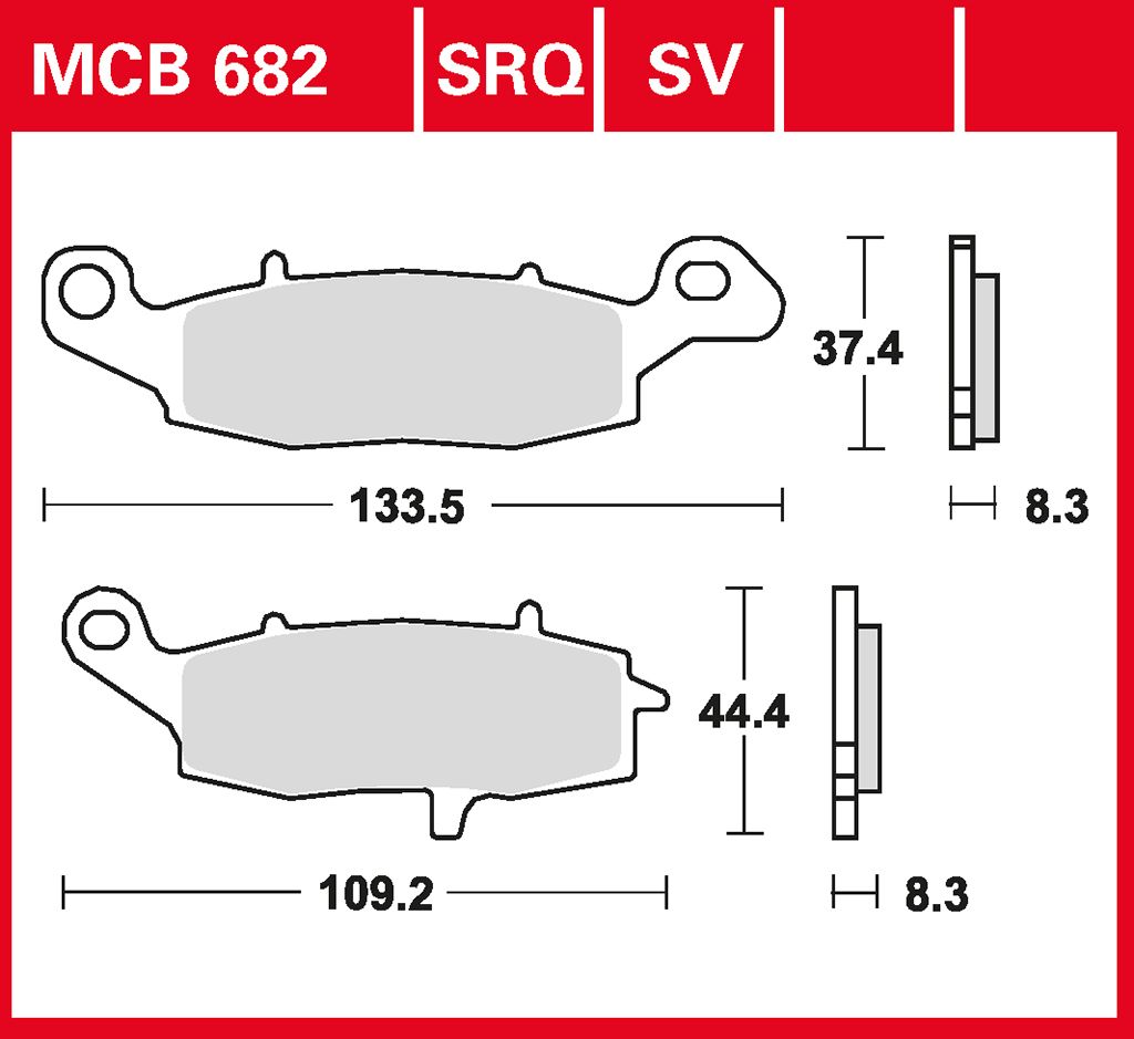 TRW Bremsbelag Sinter Street