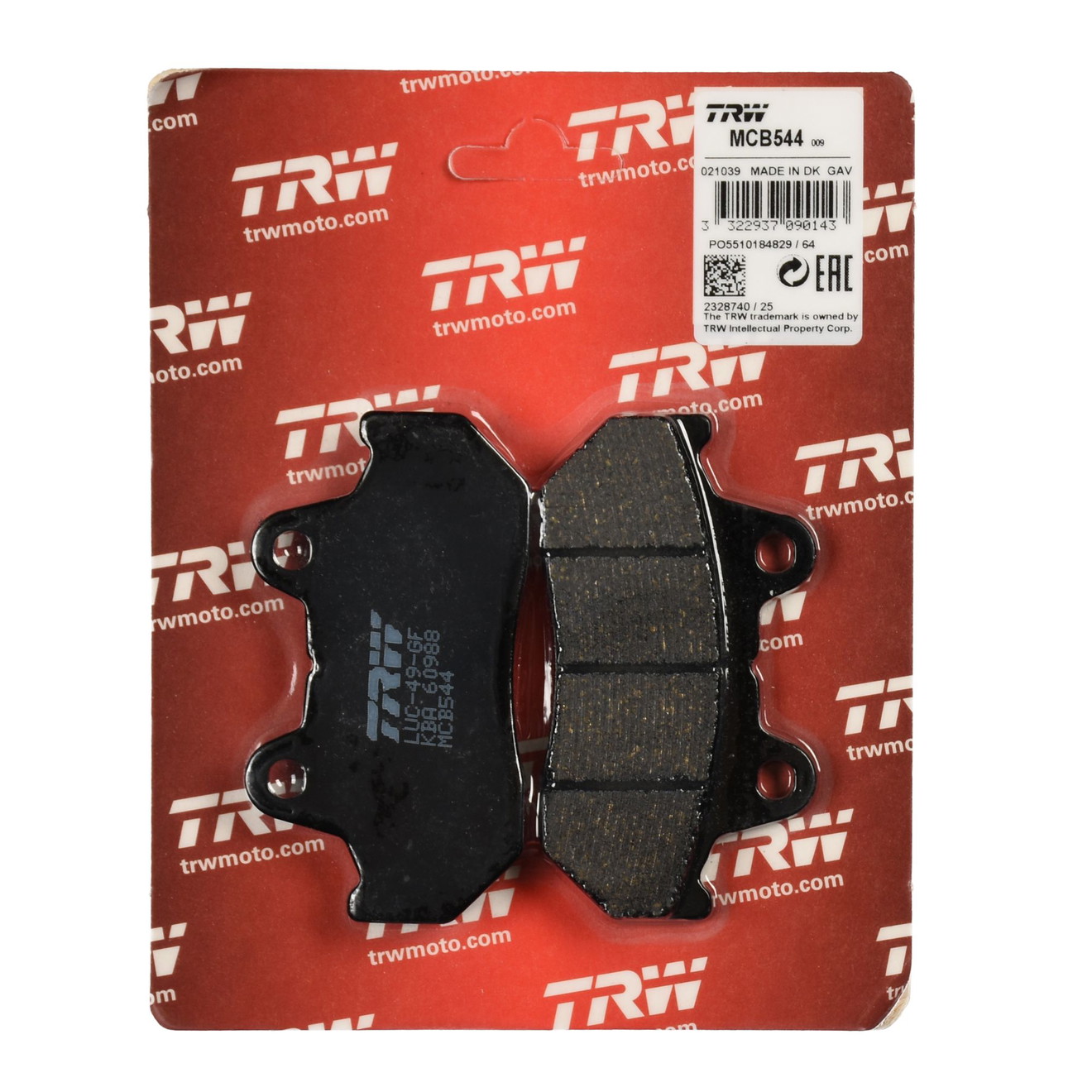 TRW Bremsbelag organisch MCB544