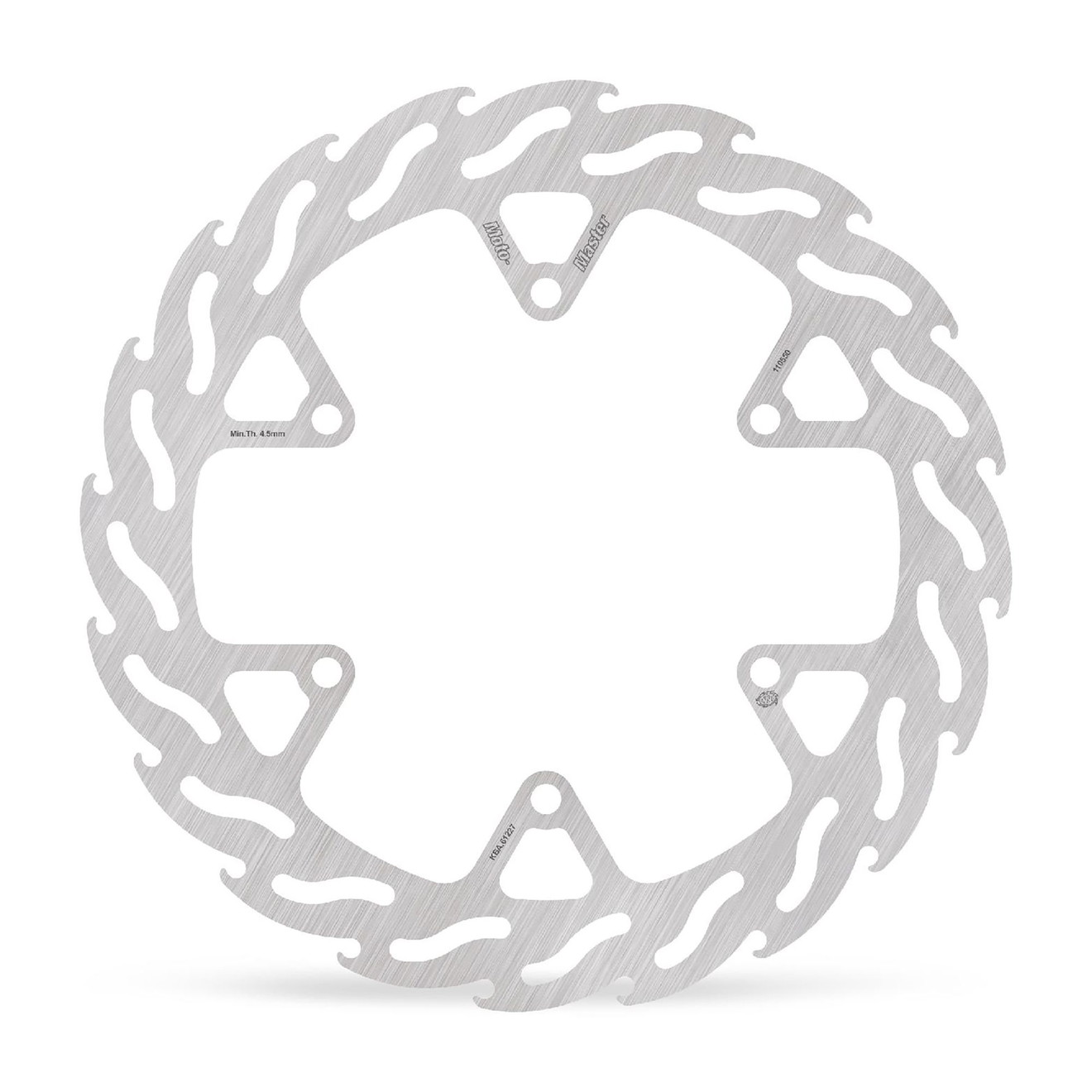 Moto-Master Bremsscheibe Flame vorn links starr mit ABE