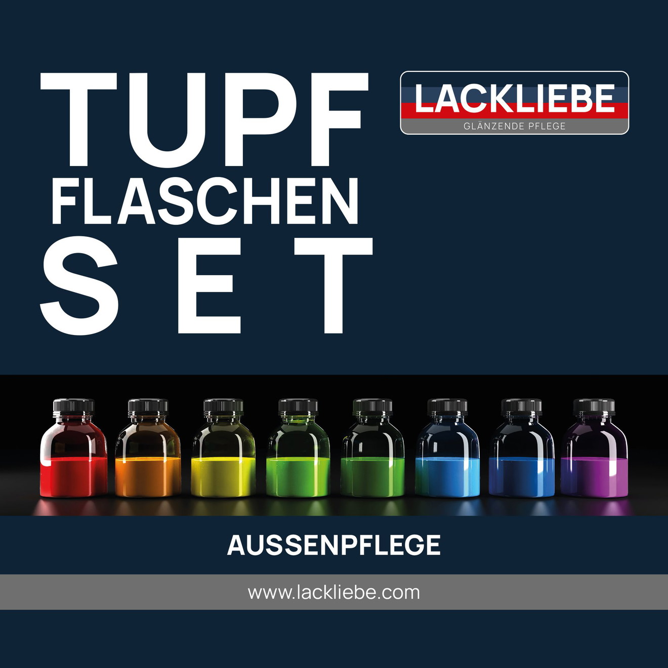 Lackstift Set für Tesla Felgen Model Y WA22 Sparkling Graphit matt