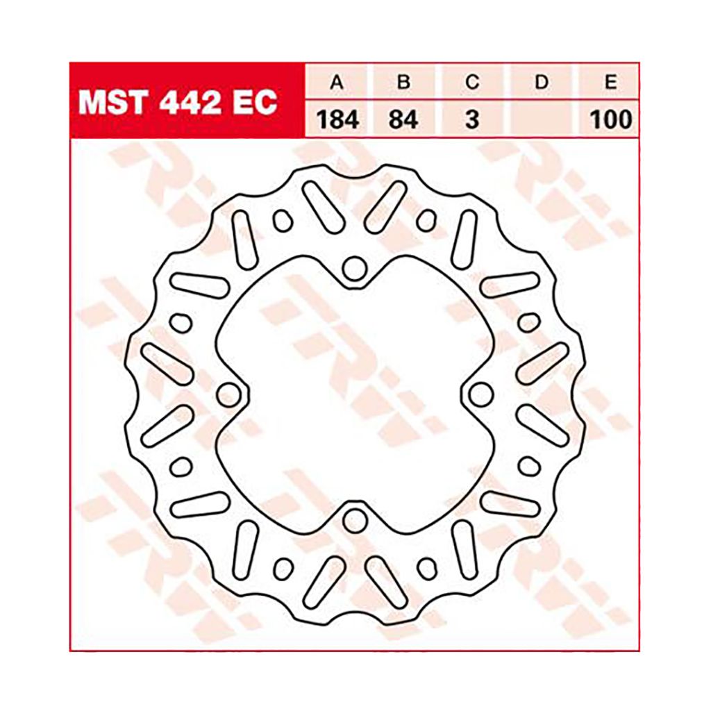 TRW Bremsscheibe Eco Offroad