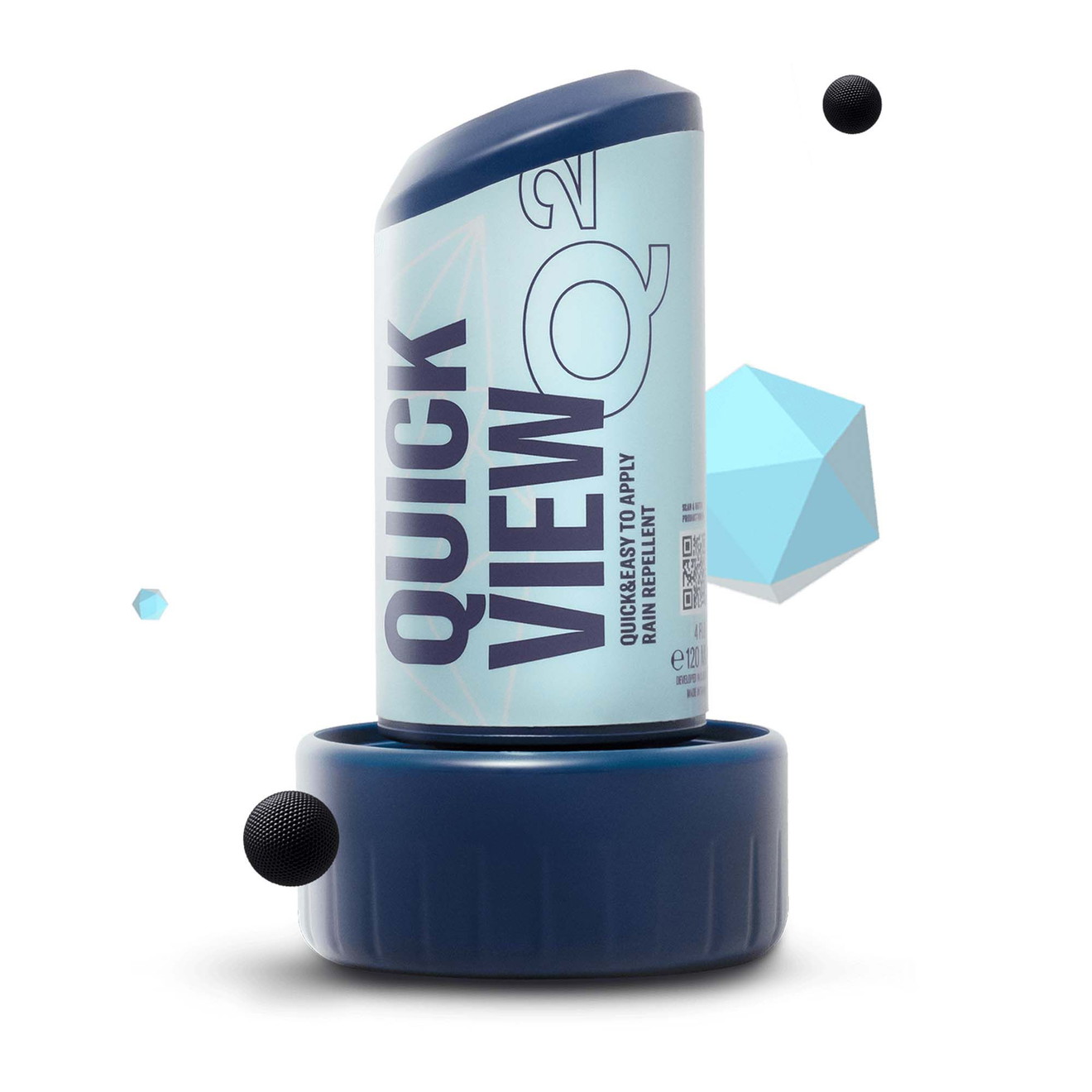 GYEON Q2 QuickView gebruiksvriendelijke waterafstotende ruitcoating 120ml