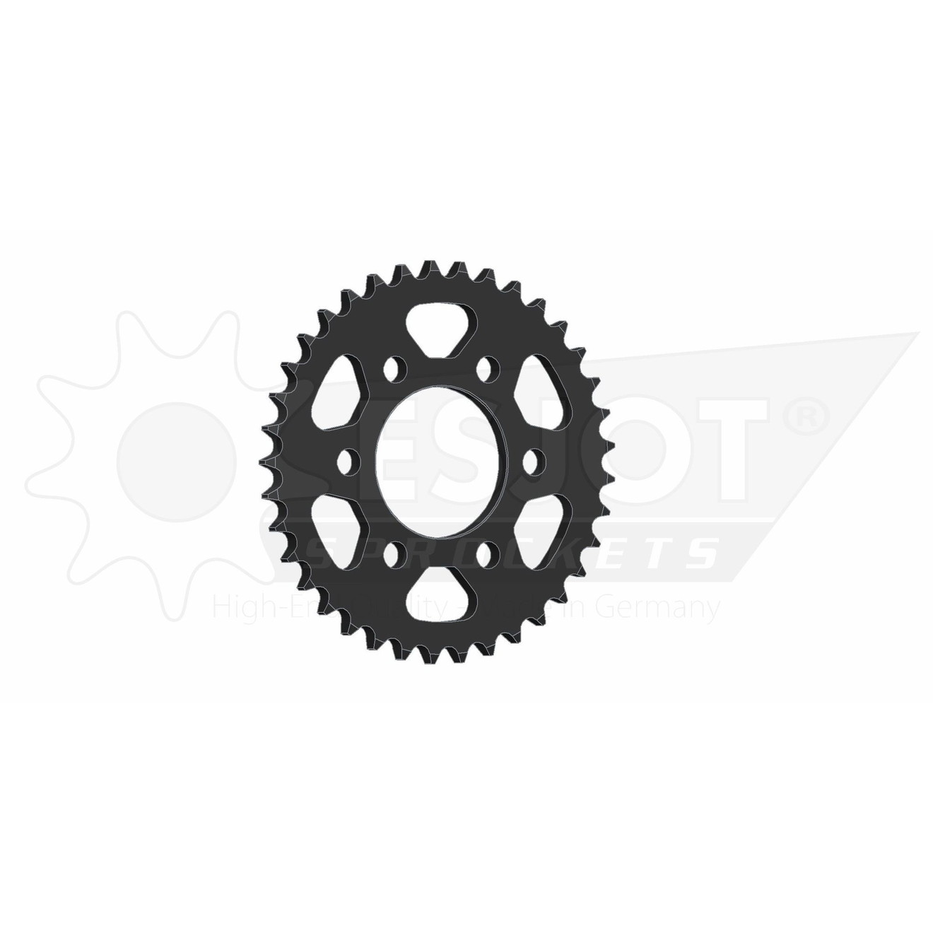 Esjot Kettenrad STAHL #428 46 Zähne