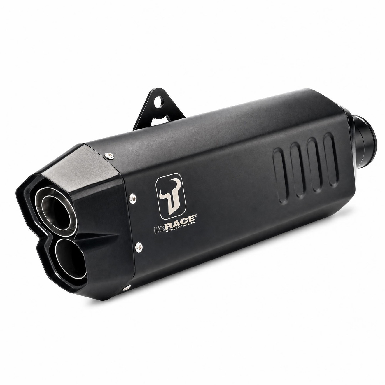 IXRACE Auspuff Titan Black