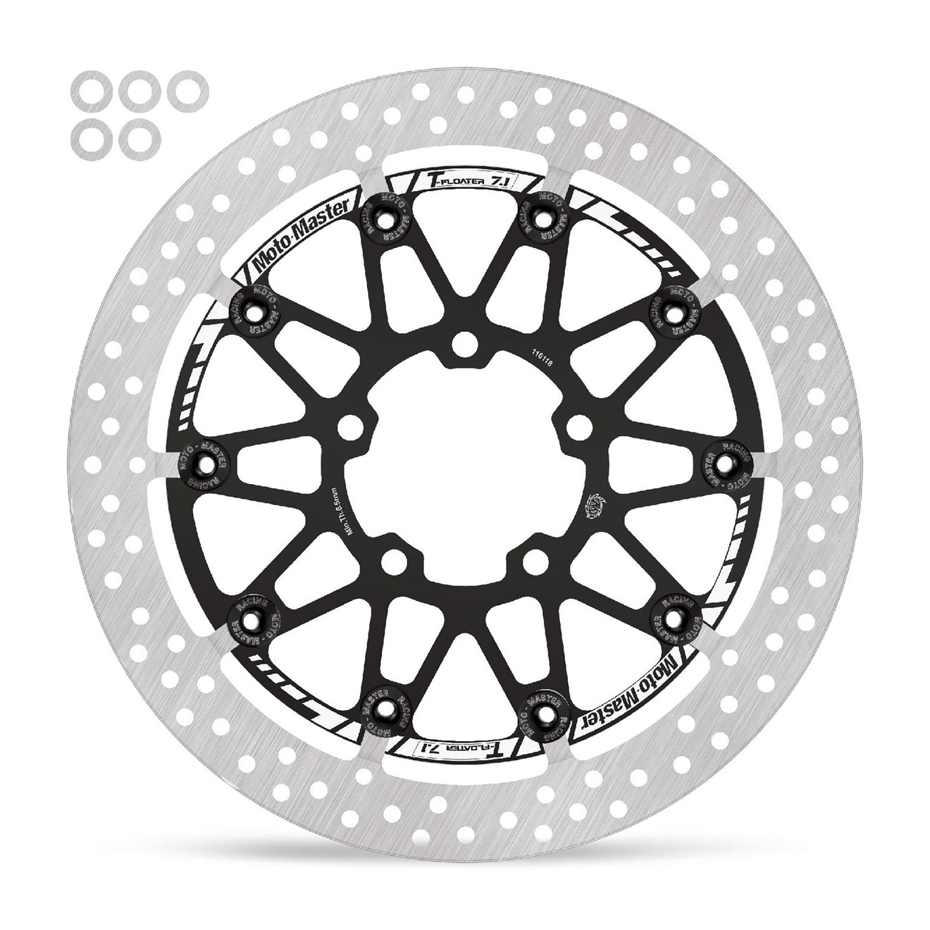 Moto-Master Bremsscheibe Halo T-Floater Racing - 7,1 mm