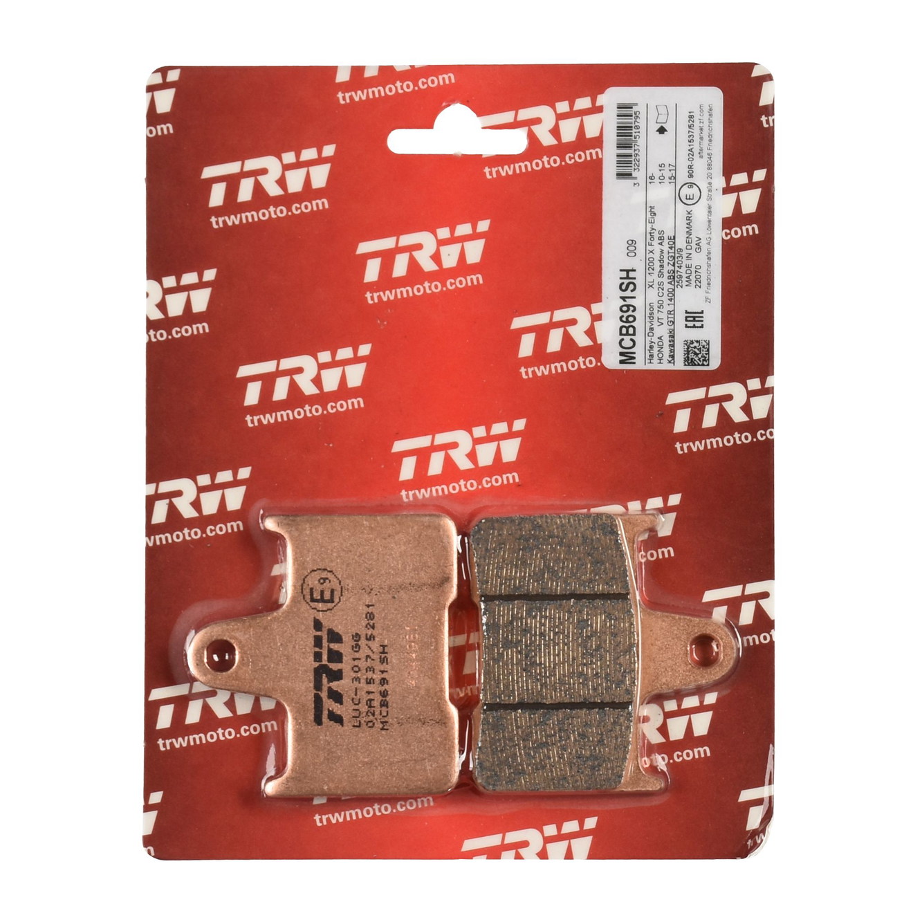 TRW Bremsbelag Sinter Street