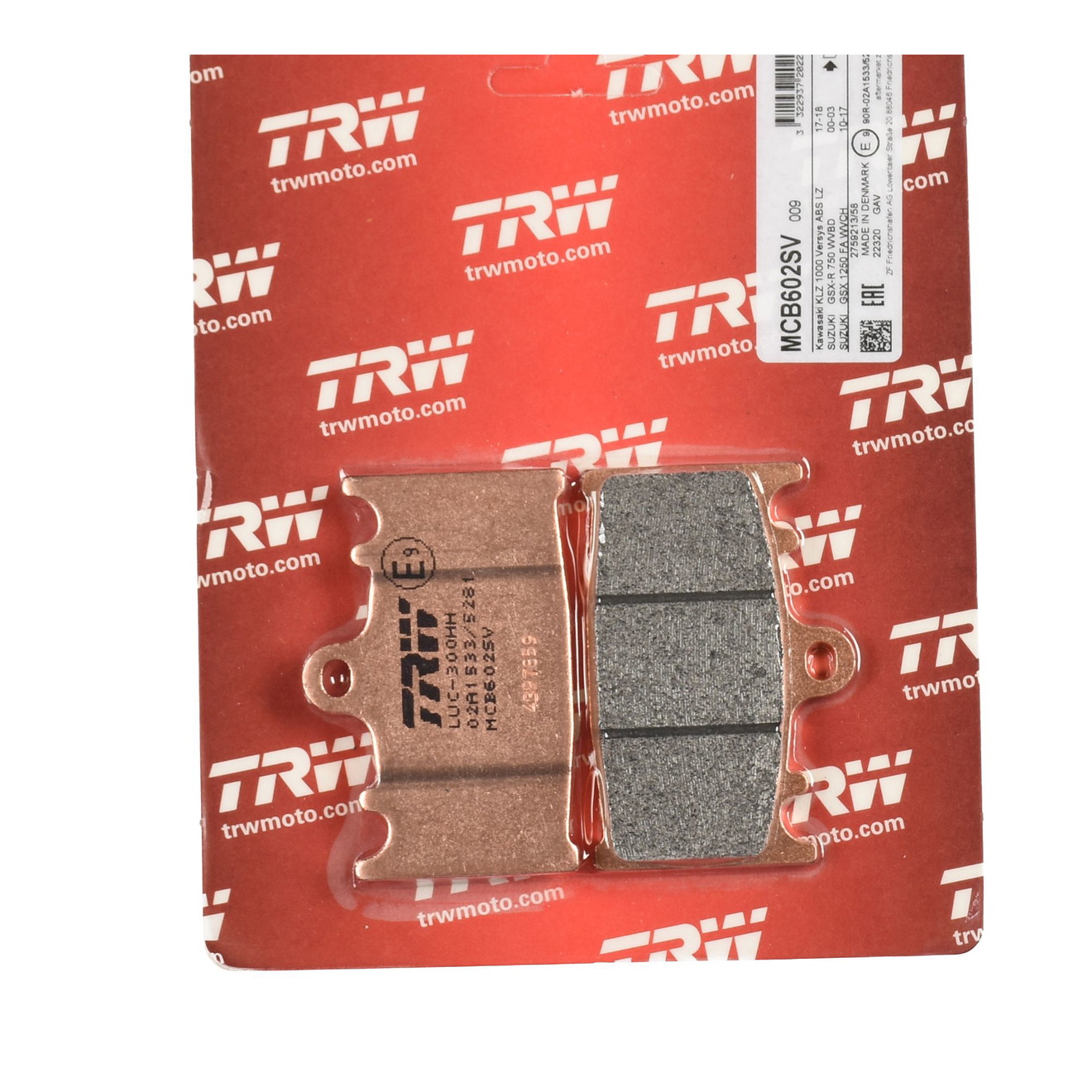 TRW Bremsbelag Sinter Street