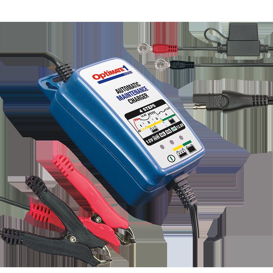 Optimate 1Duo Batterieladegerät 12V Lithium und Bleisäure