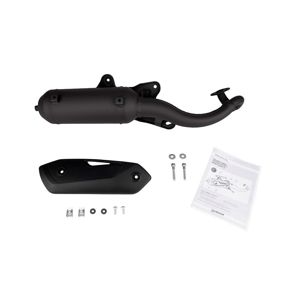 Tecnigas Auspuff Silent Pro schwarz