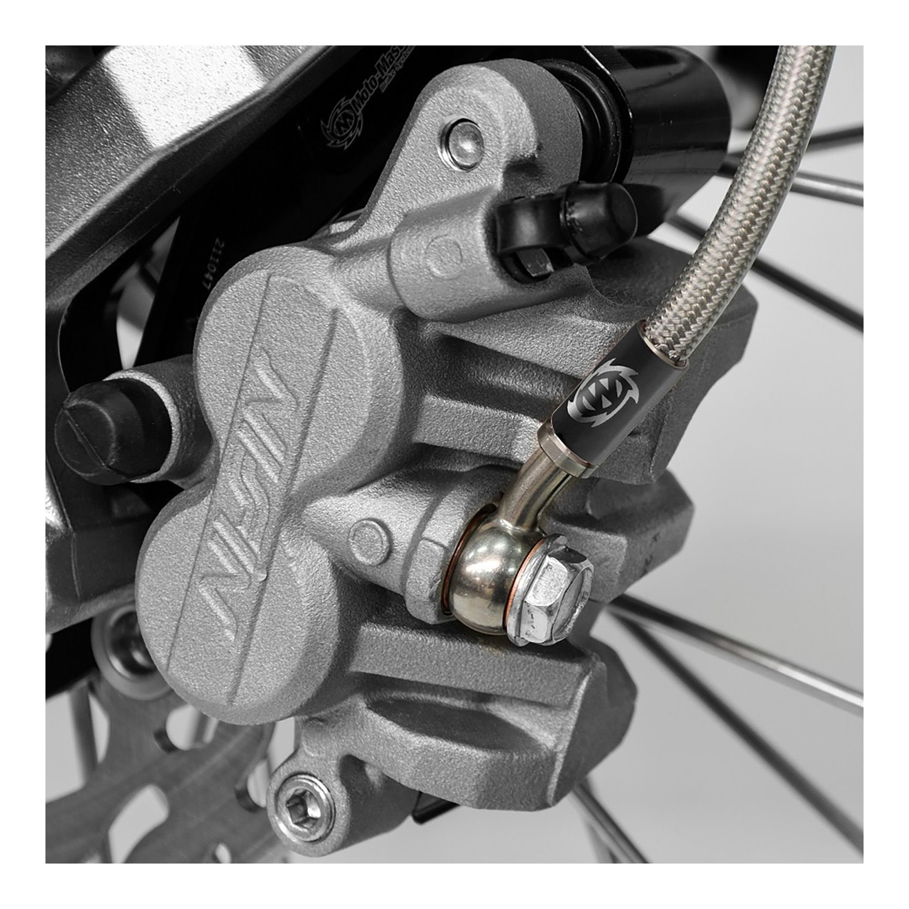 Moto-Master Stahlflexleitung f. OEM vorne