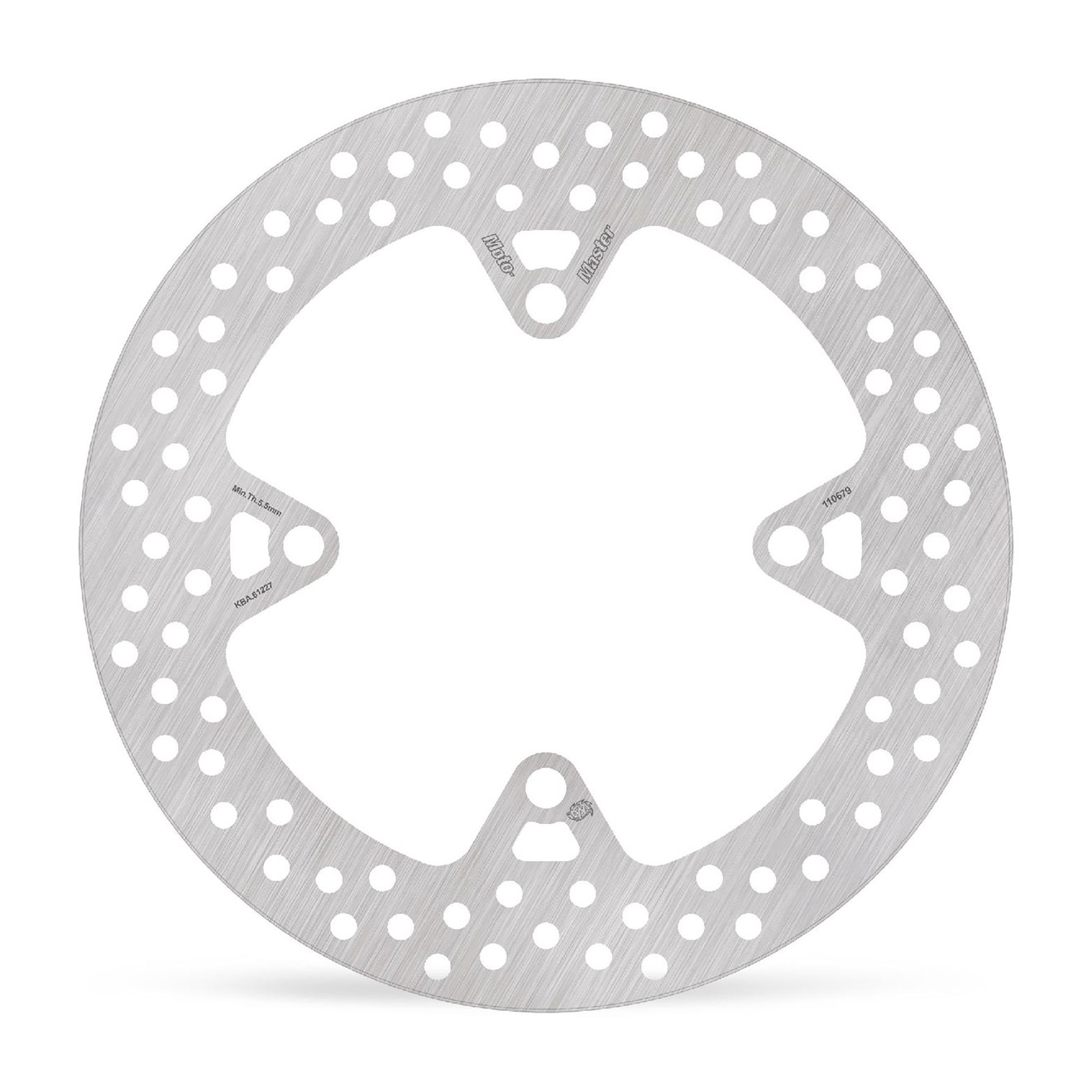 Moto-Master Bremsscheibe Halo hinten starr mit ABE