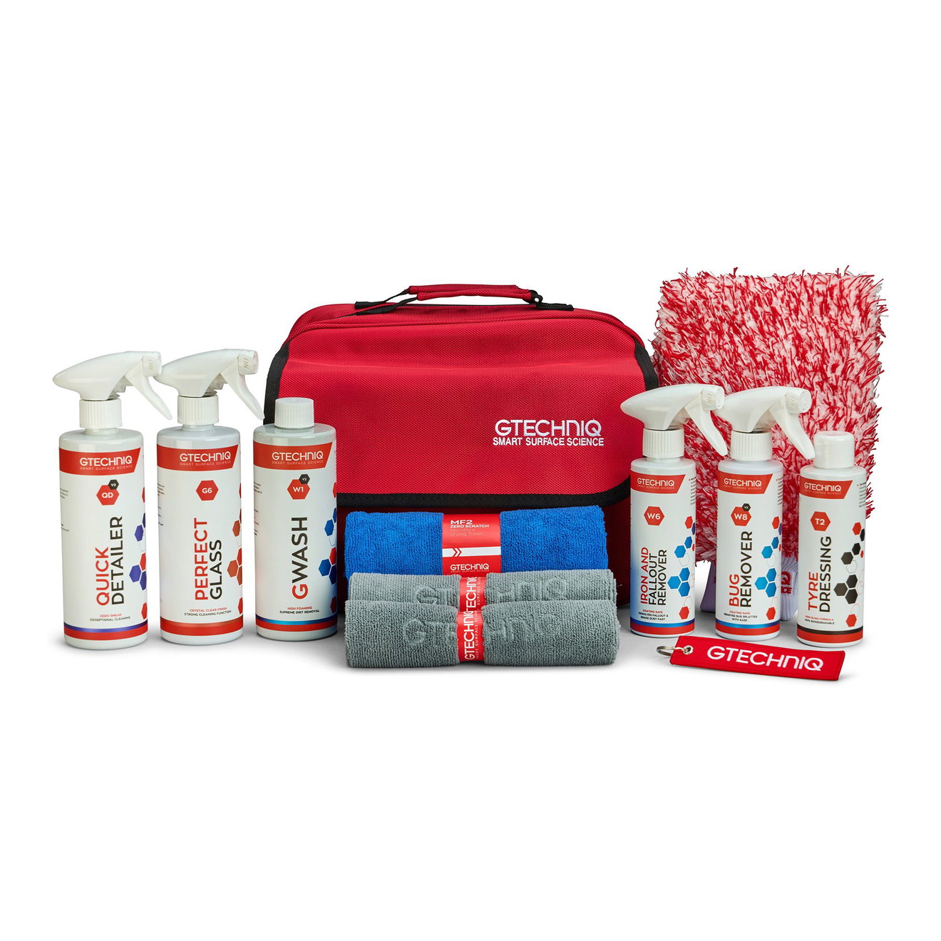 Gtechniq Essential Maintenance Kit vollständiges Pflegepaket mit Tasche