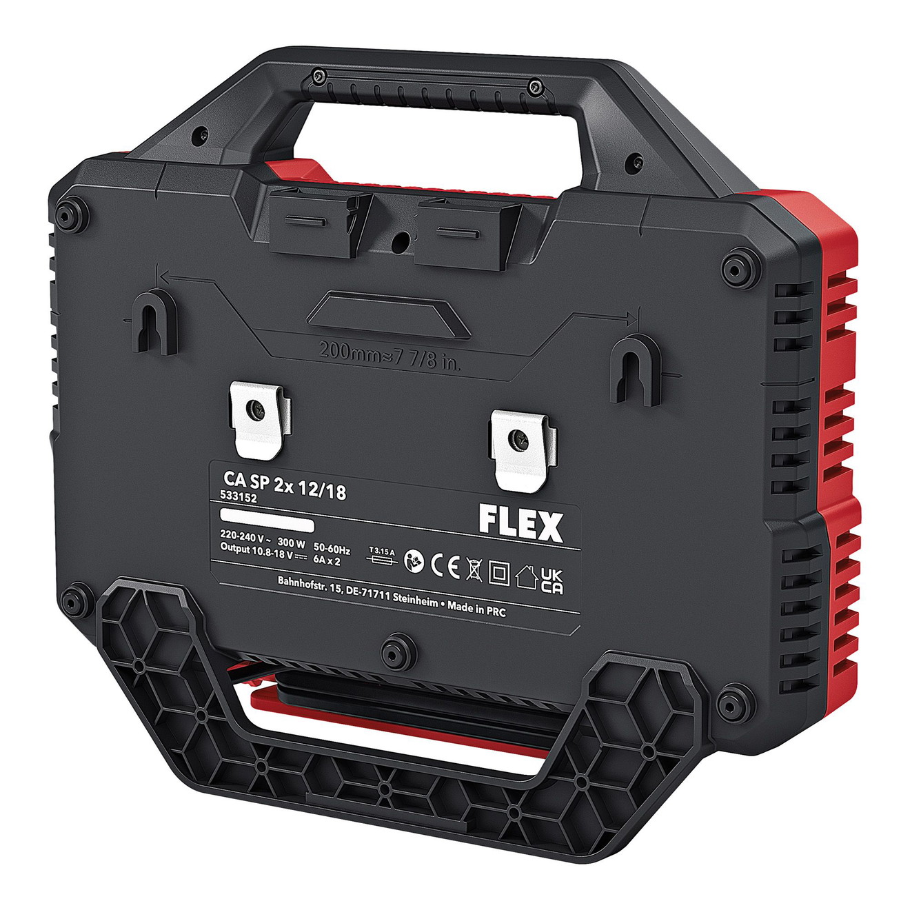 Chargeur Rapide Double FLEX CA SP 2x 12/18 pour Batteries 10,8 12 18V