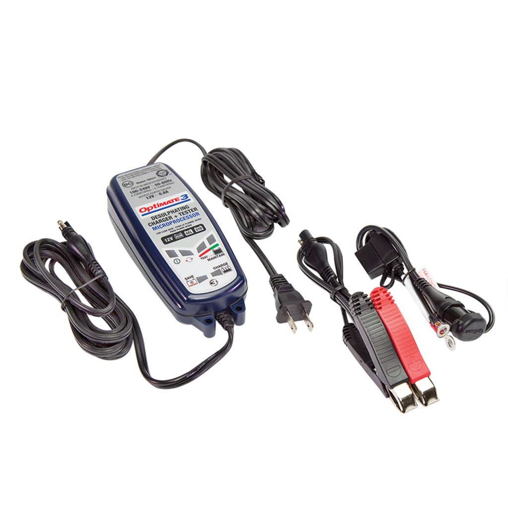 Optimate 3 Batterieladegerät 12V 0,8 Amp.