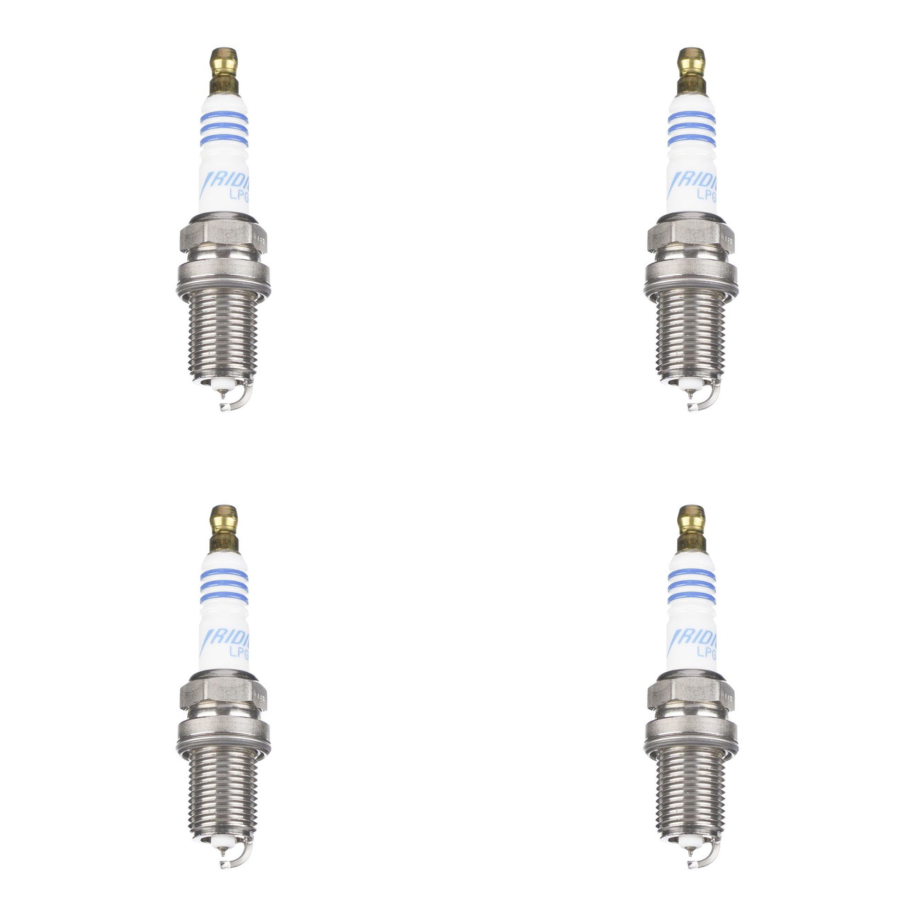 NGK Zündkerze LPG1 Iridium f. LPGCNG 1496 4er Set
