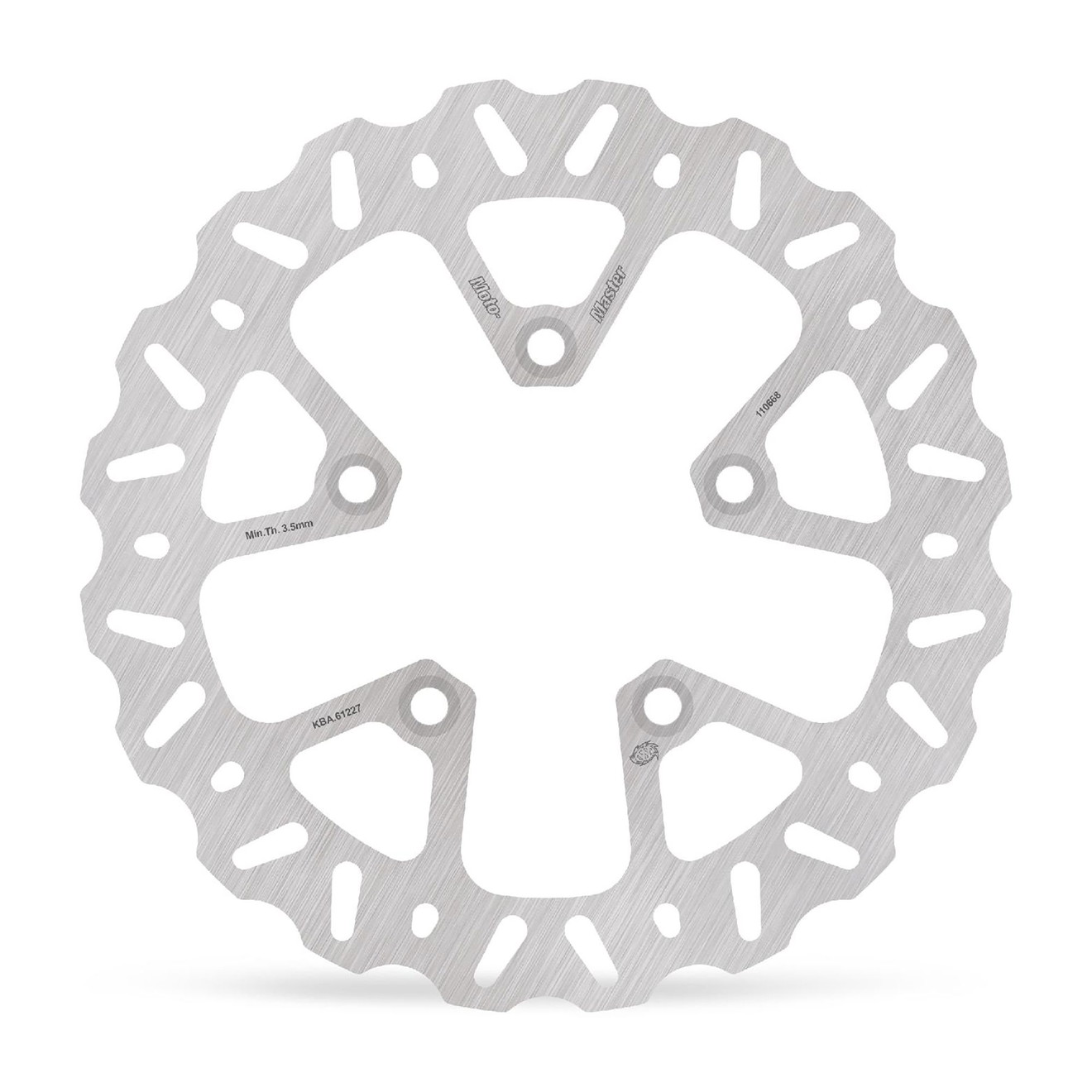 Moto-Master Bremsscheibe Nitro starr mit ABE
