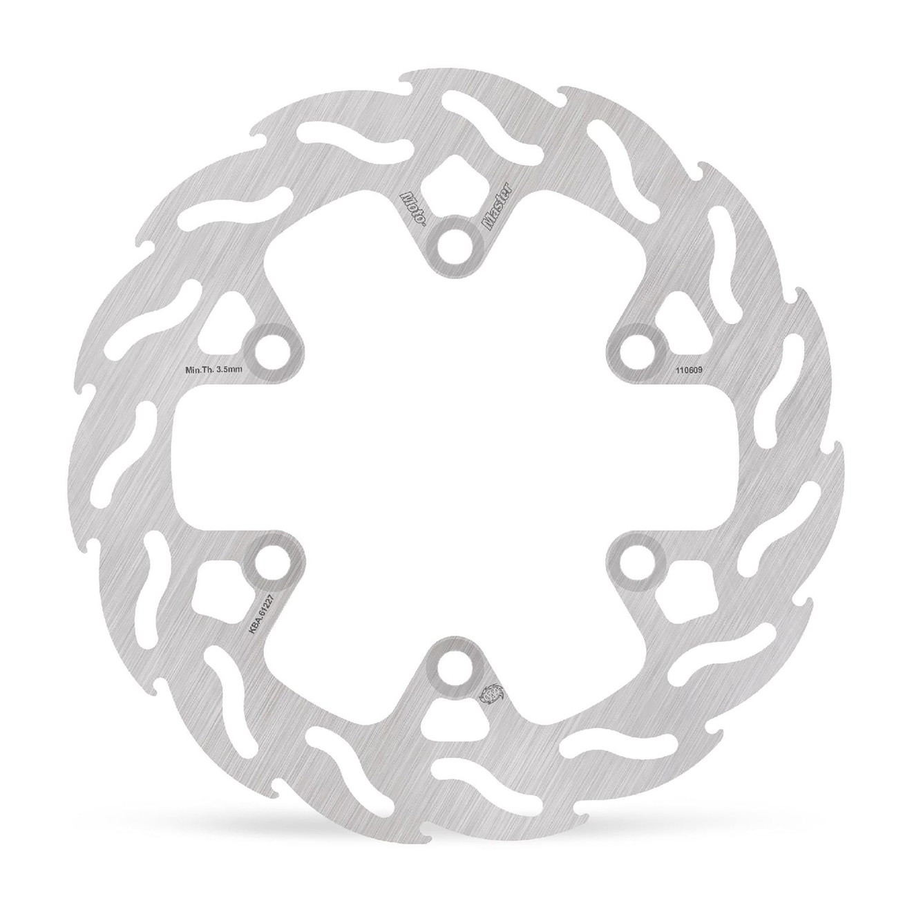 Moto-Master Bremsscheibe Flame hinten starr mit ABE