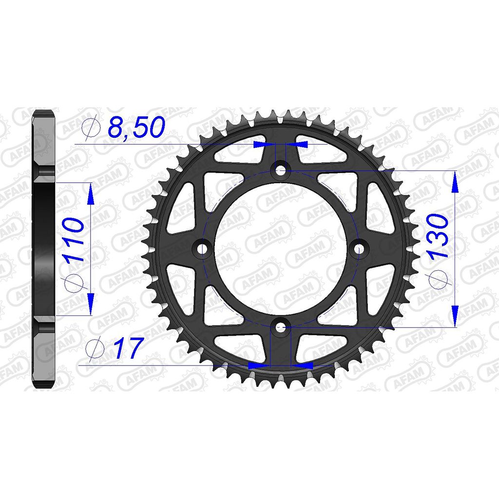 AFAM Kettenrad ALU #428 S/C