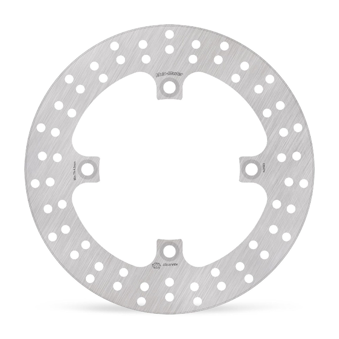 Moto-Master Bremsscheibe Halo hinten starr mit ABE