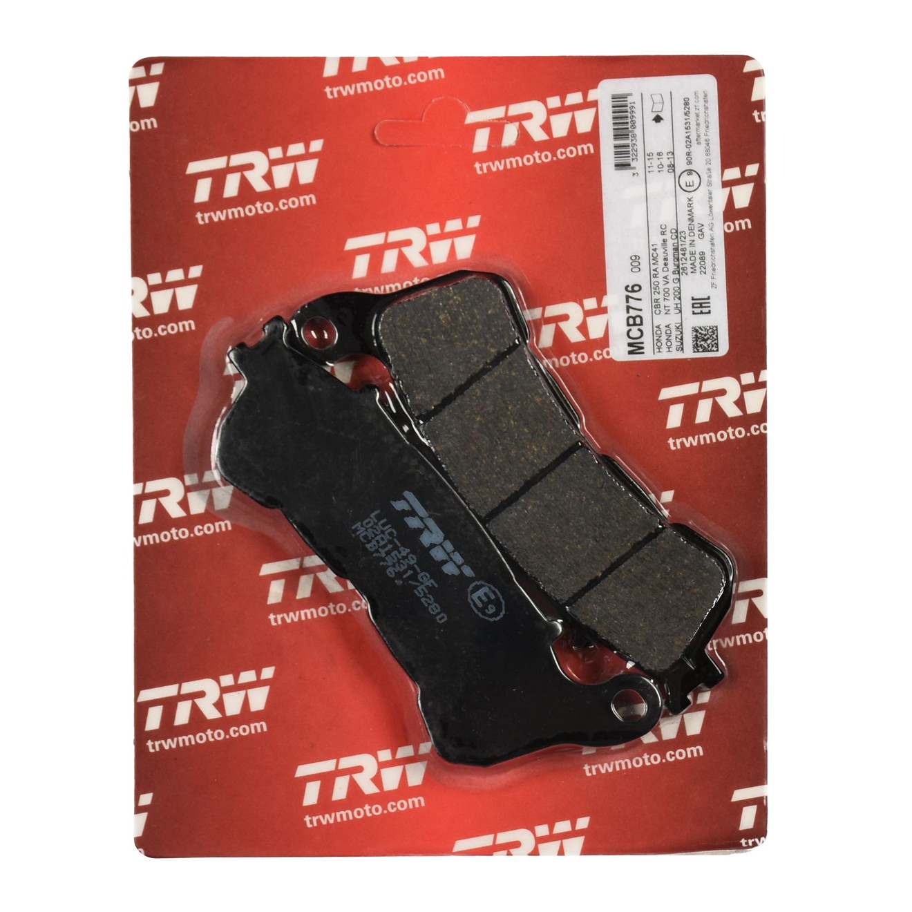 TRW Bremsbelag organisch MCB776