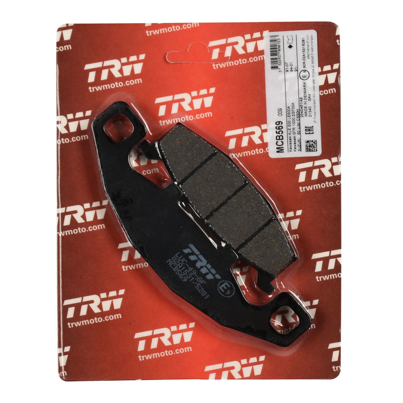 TRW Bremsbelag organisch MCB569