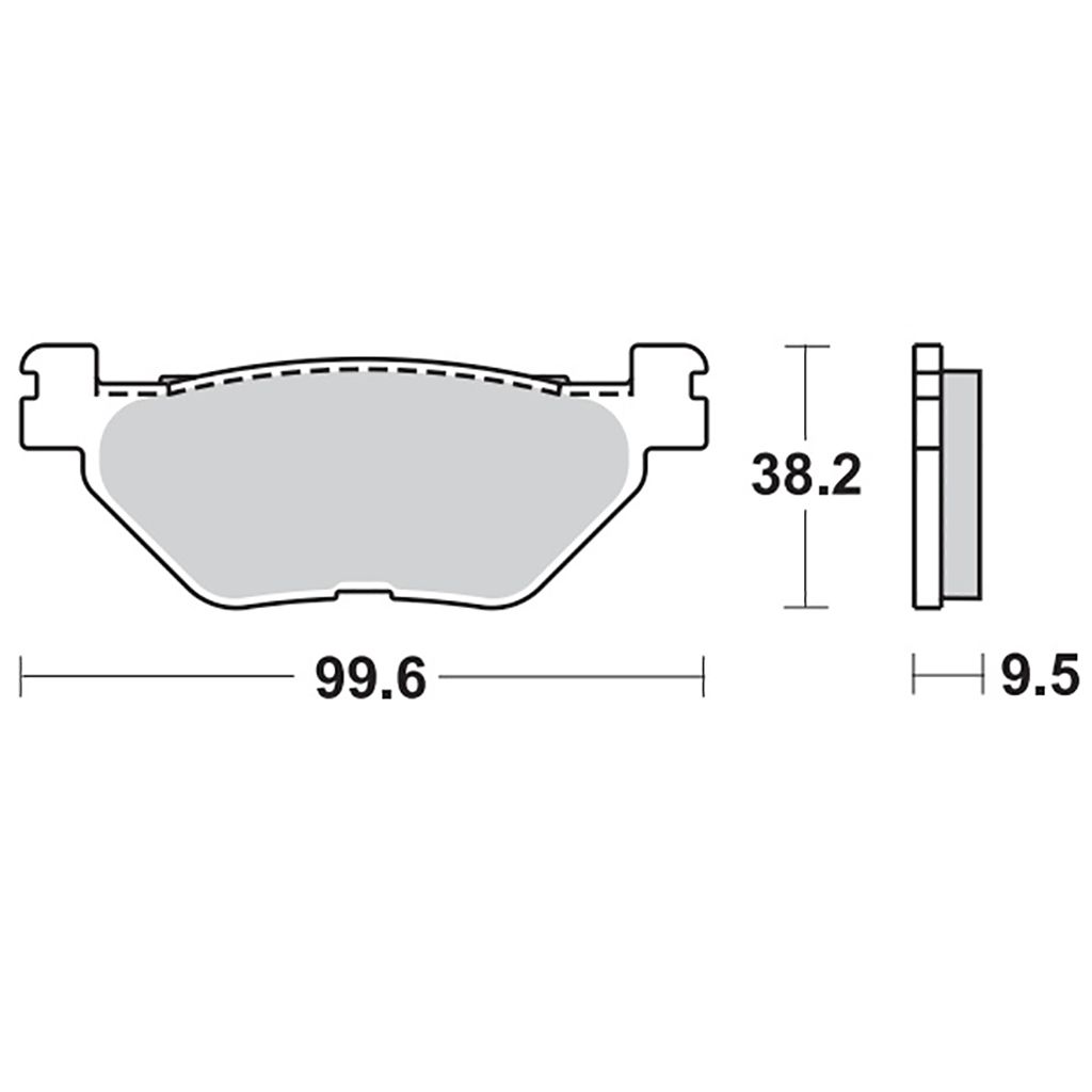 Moto-Master Bremsbelag RoadPRO Ceramic