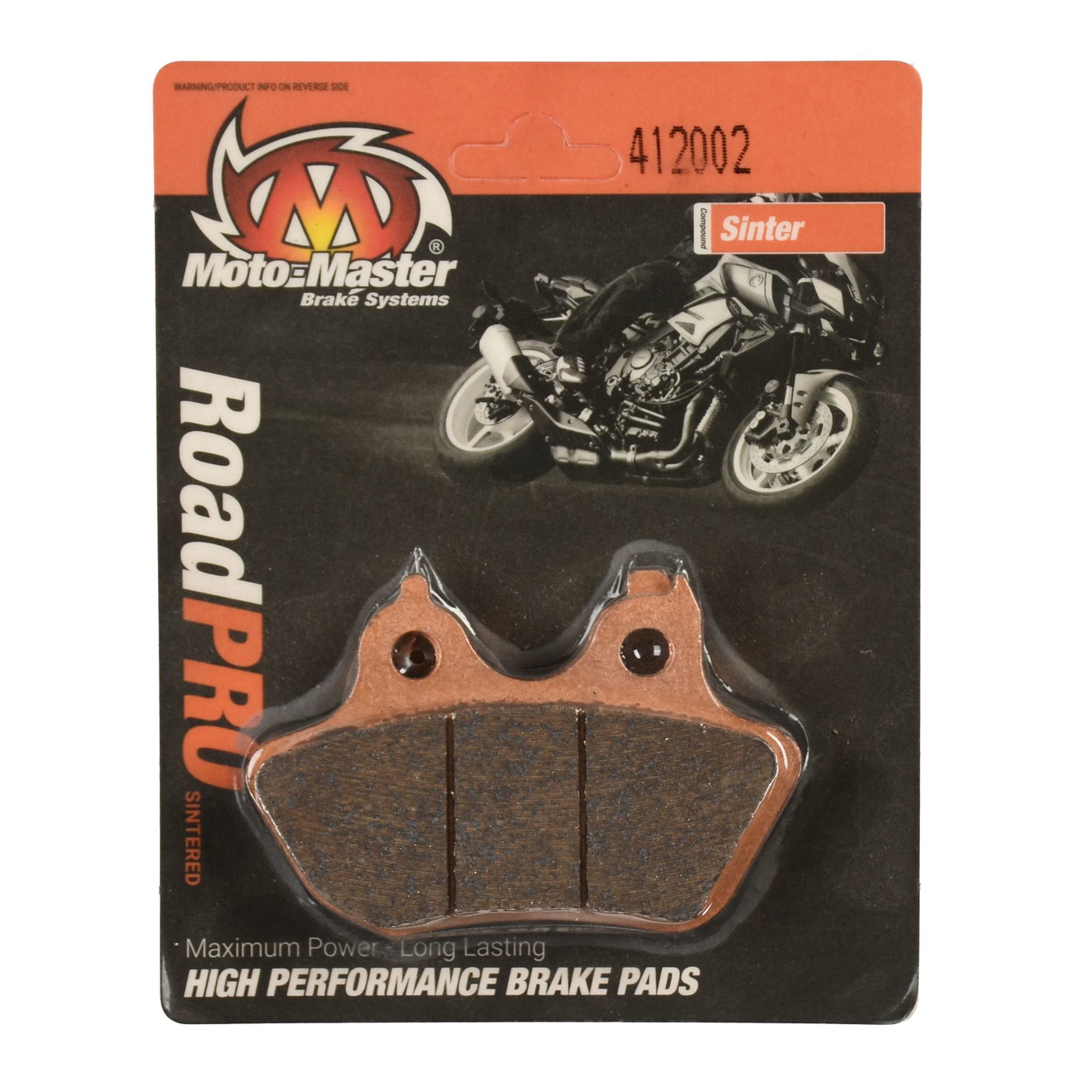 Moto-Master Bremsbelag RoadPRO Sinter hinten