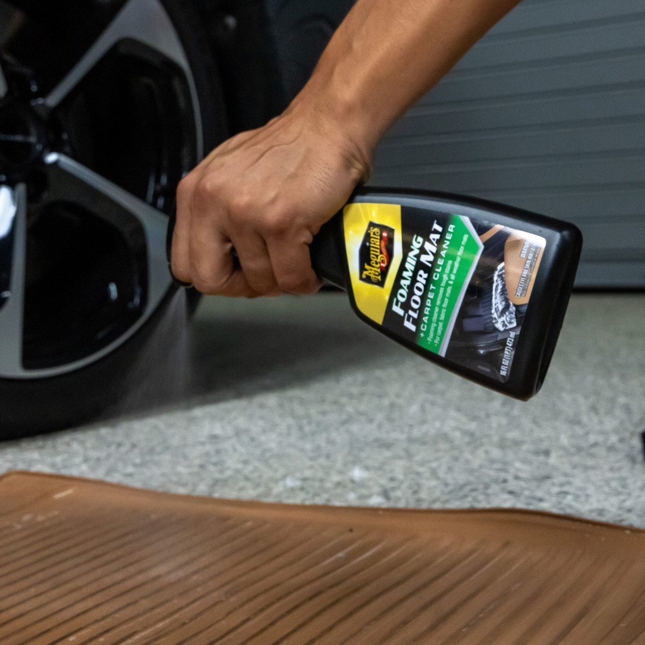 Meguiar's Foaming Floormat and Carpet Cleaner, Deep-Cleaning 437ml