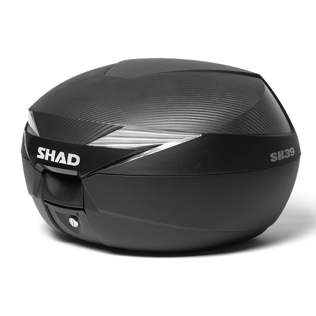SHAD Topcase SH39 Carbon mit Trägerplatte