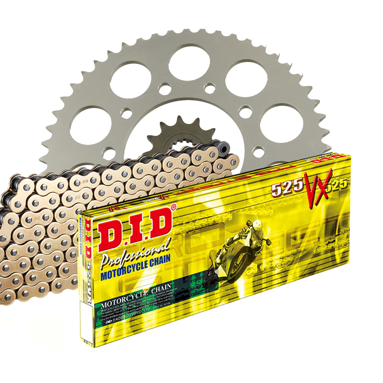 DID Kettensatz für Ducati Supersport DS 1000 05-07 525 VX