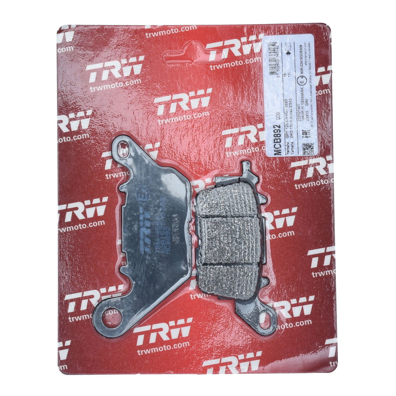 TRW Bremsbelag organisch