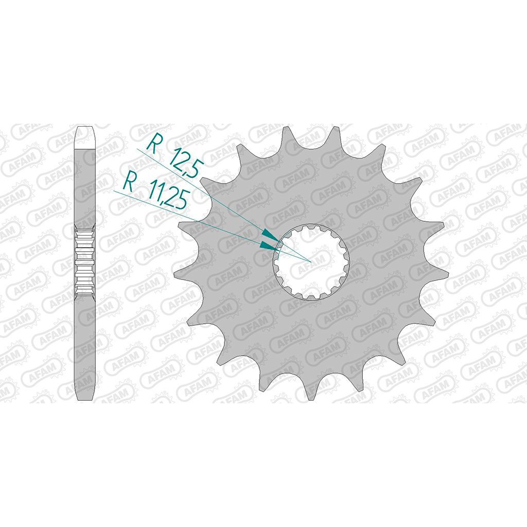 DID Kettensatz für Triumph Thruxton RS 1200 ABS 20-24 525 VX3