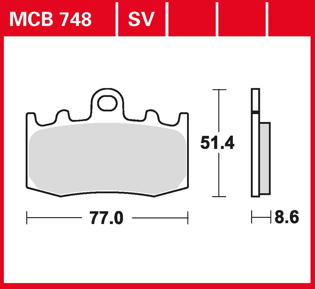 TRW Bremsbelag Sinter Street