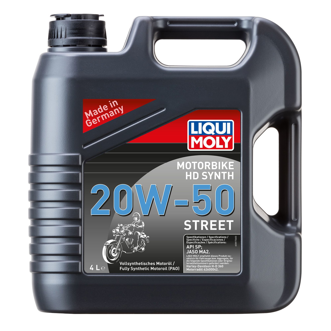 LIQUI MOLY Motoröl Motorbike HD Synth 20W-50 Street 4l