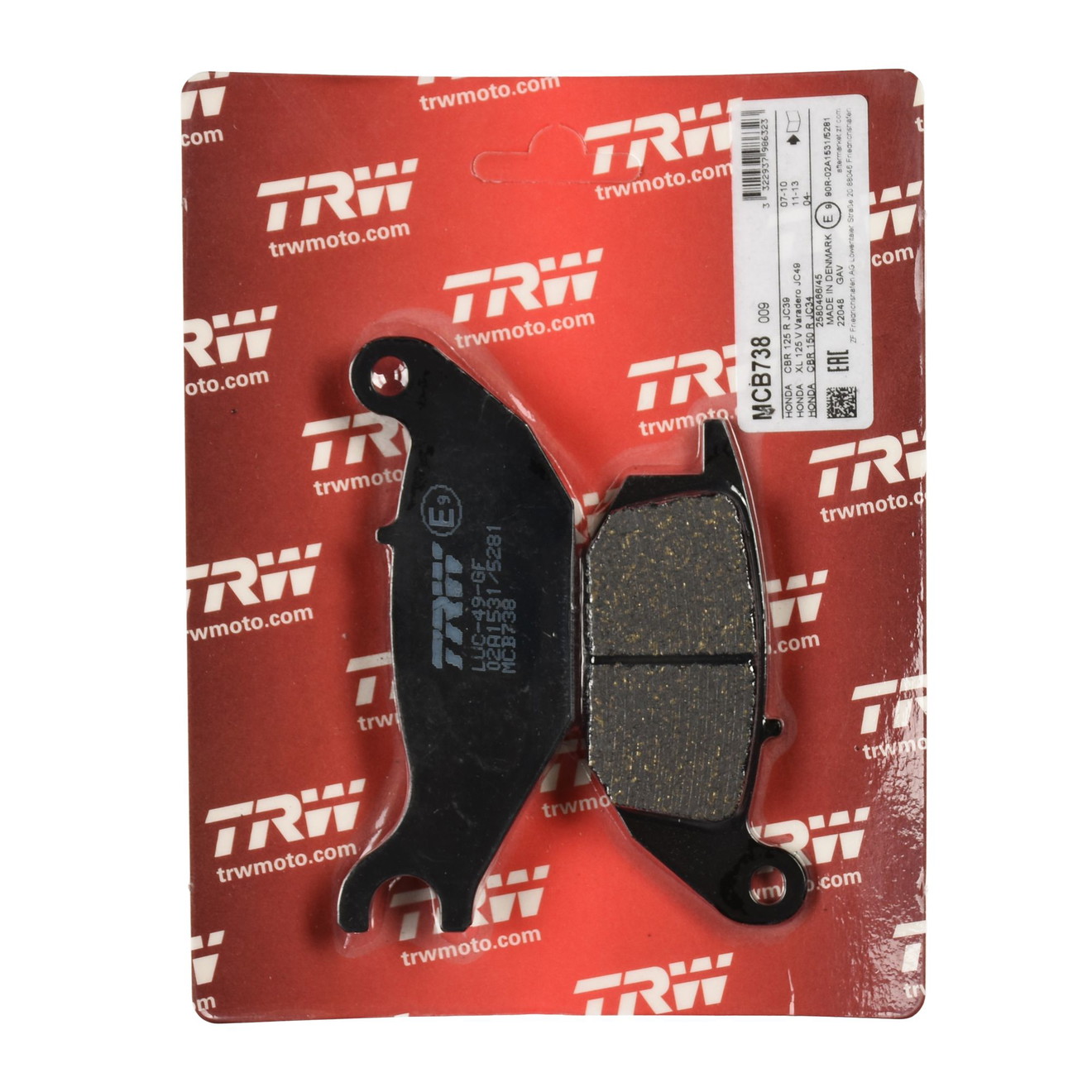 TRW Bremsbelag organisch MCB738