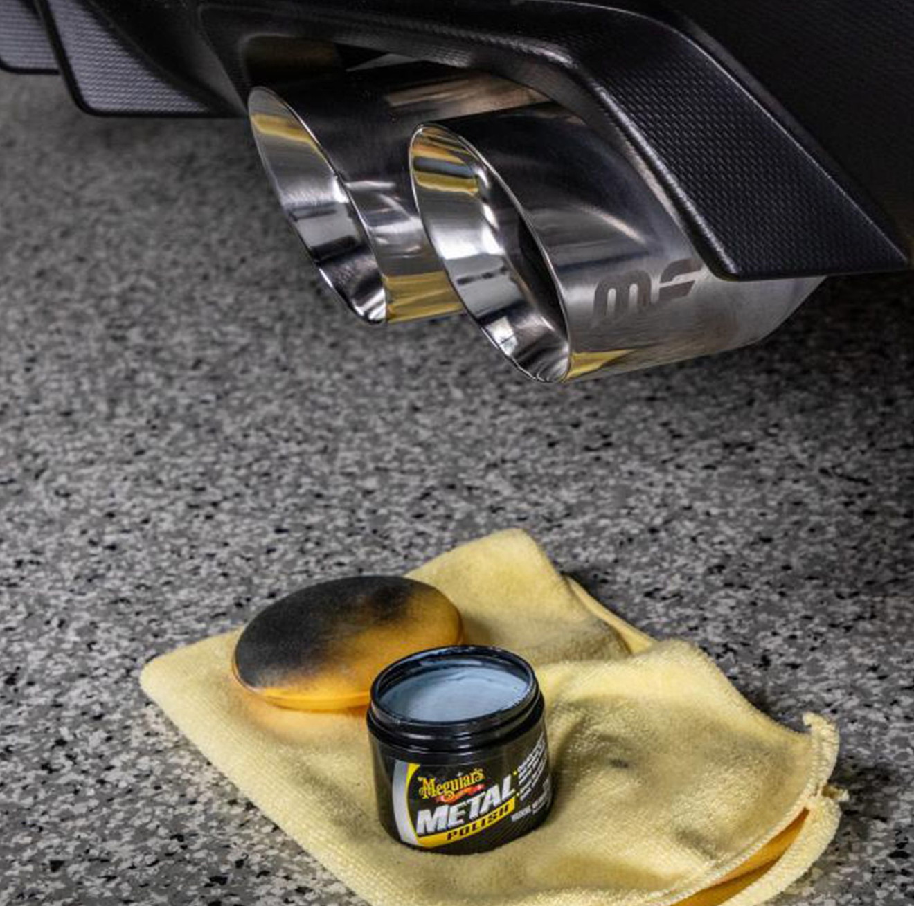 Meguiars Metal Polish Metallpolitur mit Versiegelung 177ml