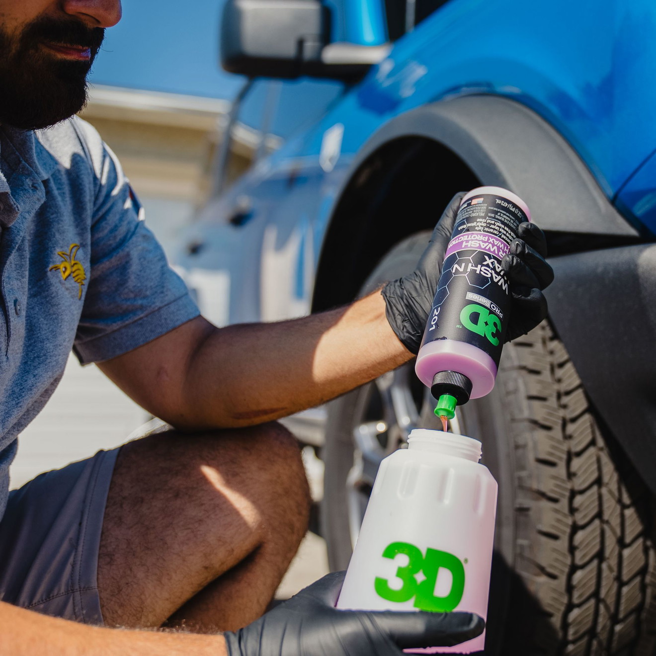 3D Wash n Wax szampon samochodowy z woskiem 3780 ml