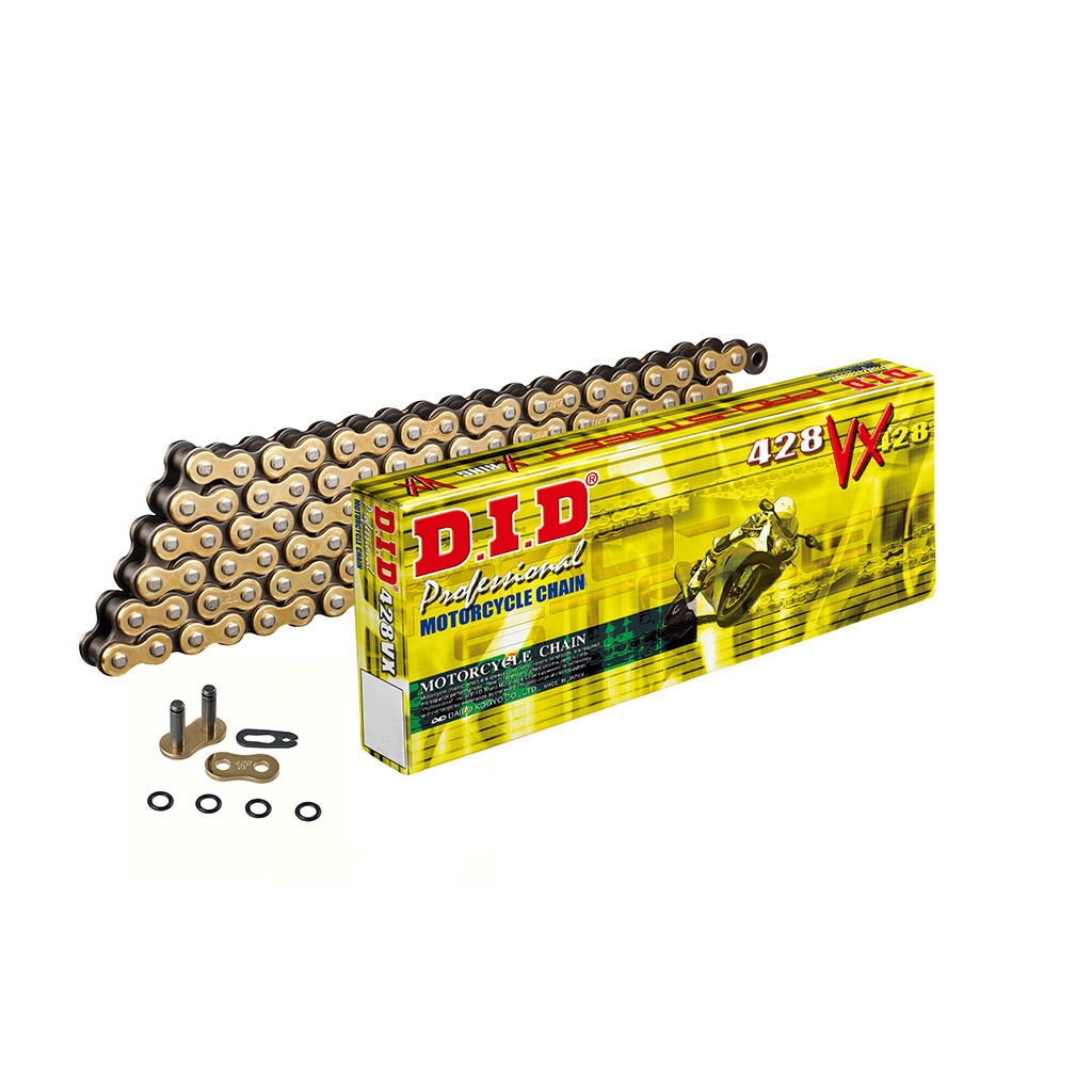 DID Kette 428 VX G&B 100 mit Clip-Schloss