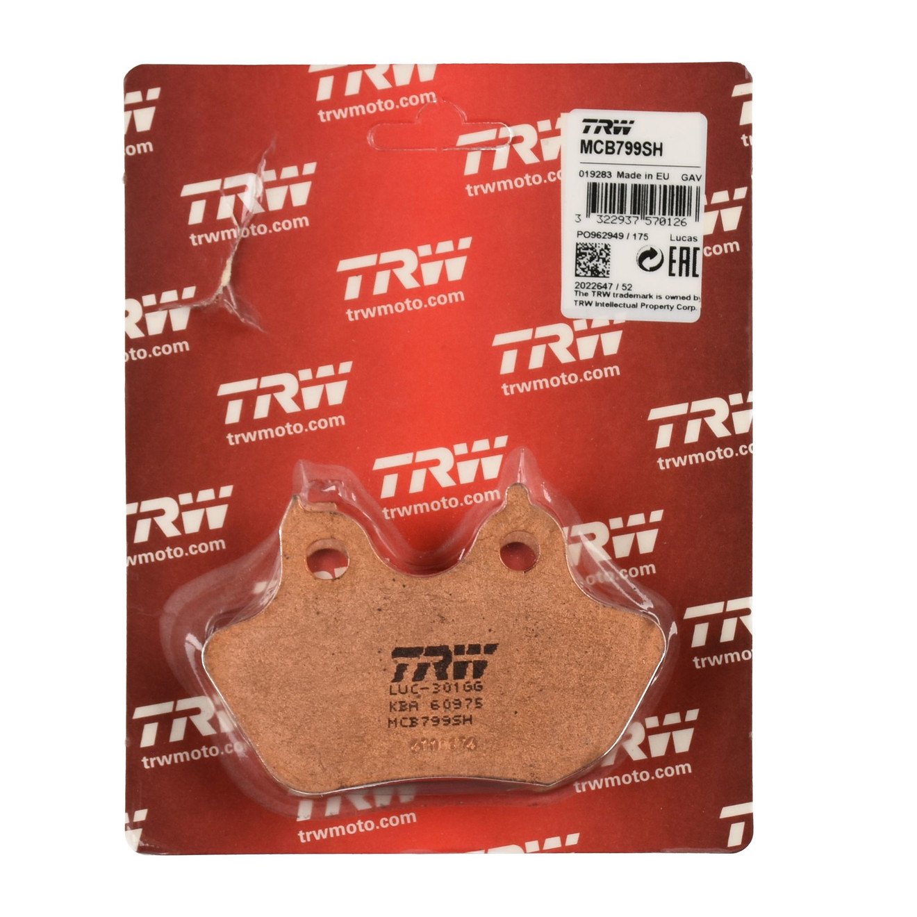 TRW Bremsbelag Sinter Street