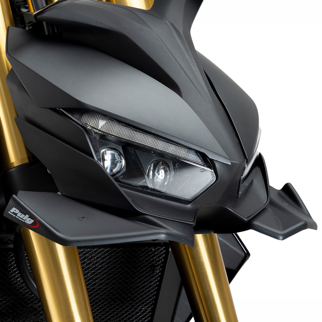 Puig Front Spoiler Mattschwarz